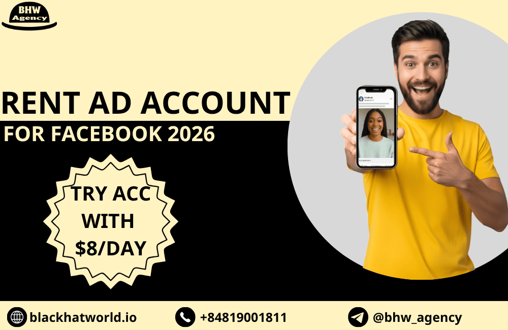 出租 Facebook 广告账号：预热且限额高的 Facebook 广告账号